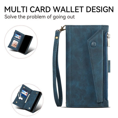 ESEBLE Star Series For Motorola Edge 50 Ultra 5G / Moto X50 Ultra 5G Case Zipper Wallet Leather Phone Cover