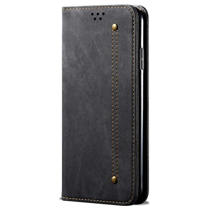 For Honor 200 Lite Case Jeans Cloth Texture Leather Phone Cover with TPU Inner Shell