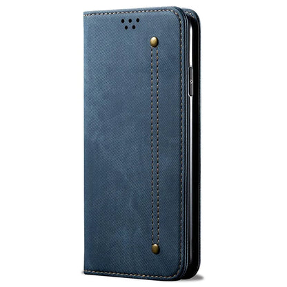 For Honor 200 5G Case Wallet Leather Phone Cover Jeans Cloth Texture Anti-Fingerprint