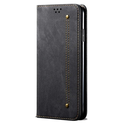 For Realme GT Neo6 SE 5G / GT Neo6 5G / GT 6T 5G / GT 6 5G Case Jeans Cloth Texture Wallet Flip Leather Phone Cover