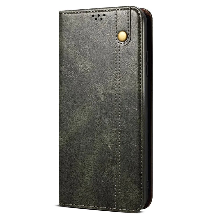 For Realme GT Neo6 SE 5G / GT Neo6 5G / GT 6T 5G / GT 6 5G Case Crazy Horse Texture Waxy Leather Phone Cover