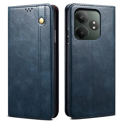 For Realme GT Neo6 SE 5G / GT Neo6 5G / GT 6T 5G / GT 6 5G Case Crazy Horse Texture Waxy Leather Phone Cover