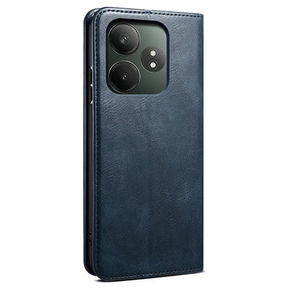For Realme GT Neo6 SE 5G / GT Neo6 5G / GT 6T 5G / GT 6 5G Case Crazy Horse Texture Waxy Leather Phone Cover