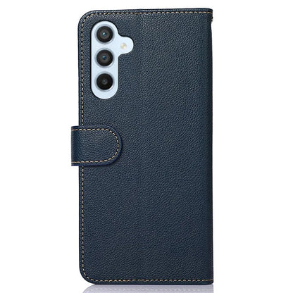 KHAZNEH For Samsung Galaxy S24 FE Case RFID Blocking Leather Phone Cover