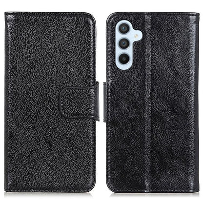 For Samsung Galaxy S24 FE Case Nappa Texture Split Leather Wallet Phone Cover