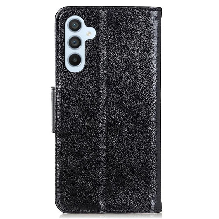 For Samsung Galaxy S24 FE Case Nappa Texture Split Leather Wallet Phone Cover