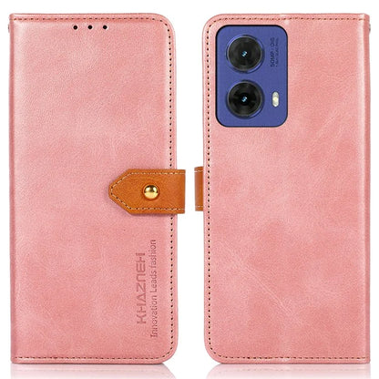 KHAZNEH For Motorola Moto G85 5G / S50 Neo 5G Wallet Phone Case Stand PU Leather Flip Cover