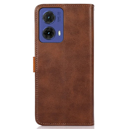 KHAZNEH For Motorola Moto G85 5G / S50 Neo 5G Wallet Phone Case Stand PU Leather Flip Cover