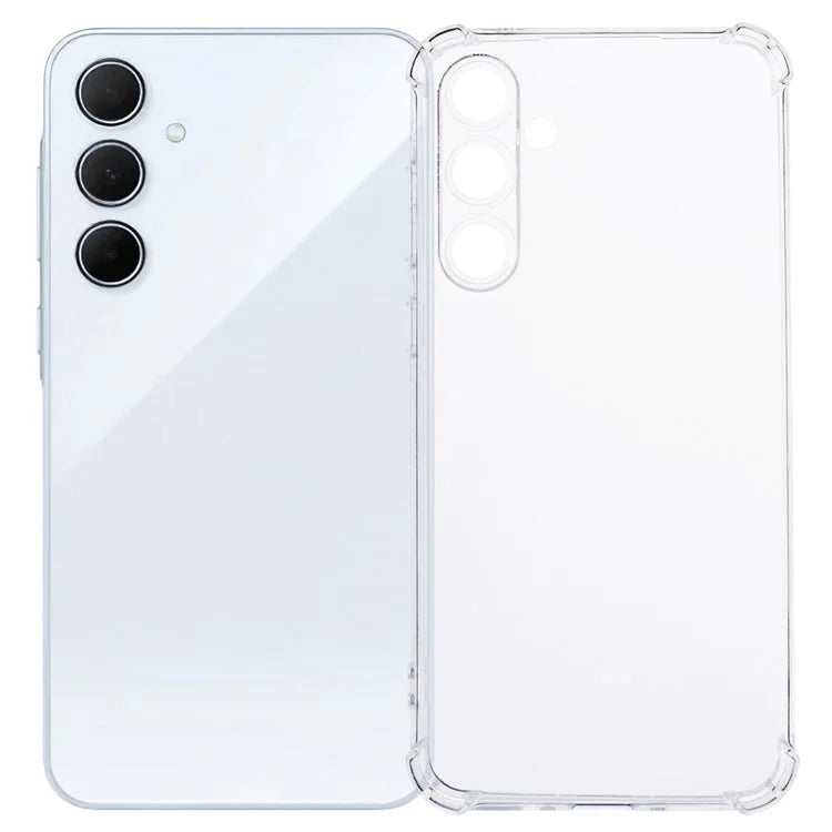 For Samsung Galaxy M35 5G Case Flexible TPU Clear Phone Cover
