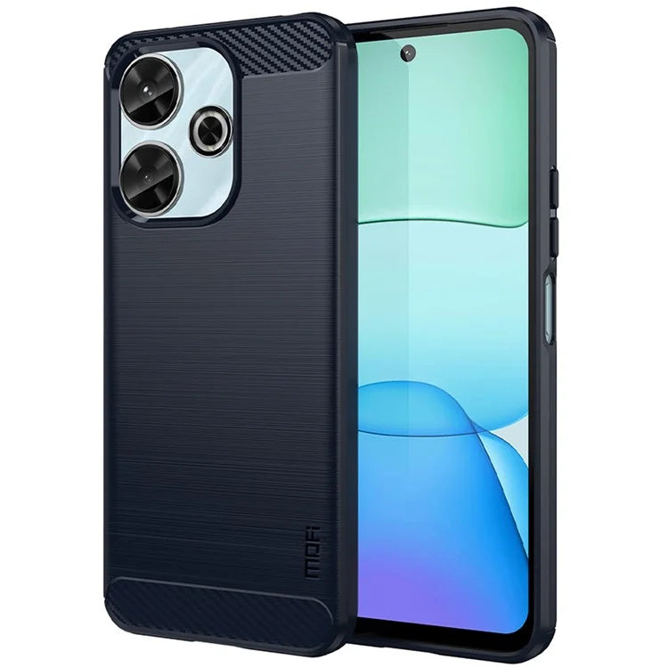 MOFI JK TPU Series-1 For Xiaomi Redmi 13 5G / 13 4G / Redmi Note 13R 5G TPU Phone Case Carbon Fiber Texture