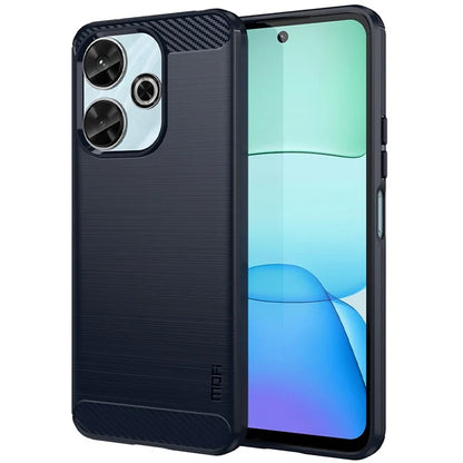 MOFI JK TPU Series-1 For Xiaomi Redmi 13 5G / 13 4G / Redmi Note 13R 5G TPU Phone Case Carbon Fiber Texture