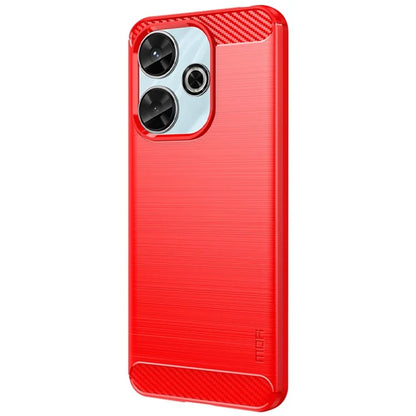MOFI JK TPU Series-1 For Xiaomi Redmi 13 5G / 13 4G / Redmi Note 13R 5G TPU Phone Case Carbon Fiber Texture