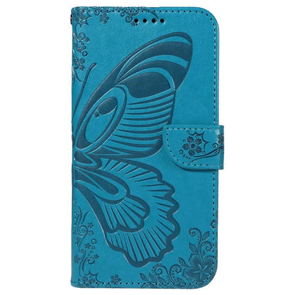 For Samsung Galaxy S24 FE Case Stand PU Leather Wallet Phone Cover Butterfly Pattern