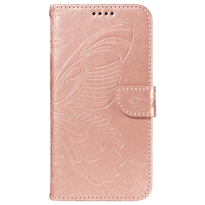 For Samsung Galaxy S24 FE Case Stand PU Leather Wallet Phone Cover Butterfly Pattern
