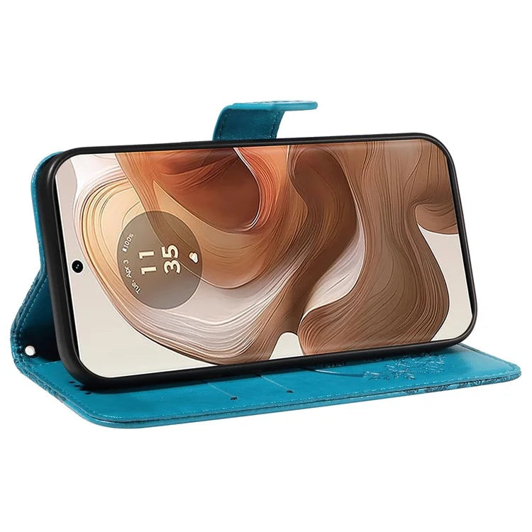 For Motorola Moto X50 Ultra 5G / Edge 50 Ultra 5G Case Butterfly PU Leather Phone Cover Folio Wallet