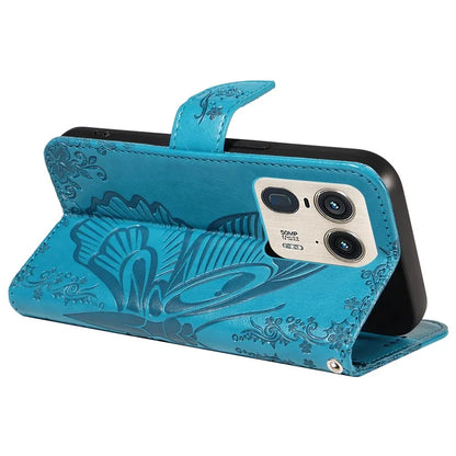 For Motorola Moto X50 Ultra 5G / Edge 50 Ultra 5G Case Butterfly PU Leather Phone Cover Folio Wallet