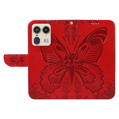 For Motorola Moto X50 Ultra 5G / Edge 50 Ultra 5G Case Butterfly PU Leather Phone Cover Folio Wallet