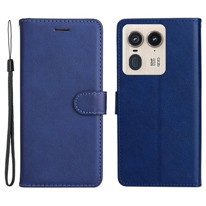 KT Leather Series-2 for Motorola Moto X50 Ultra 5G / Edge 50 Ultra 5G Case Wallet Solid Color Leather Phone Cover