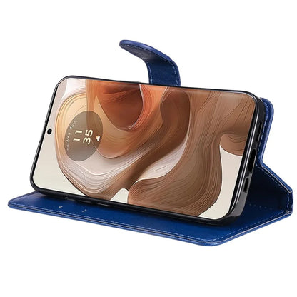 KT Leather Series-2 for Motorola Moto X50 Ultra 5G / Edge 50 Ultra 5G Case Wallet Solid Color Leather Phone Cover