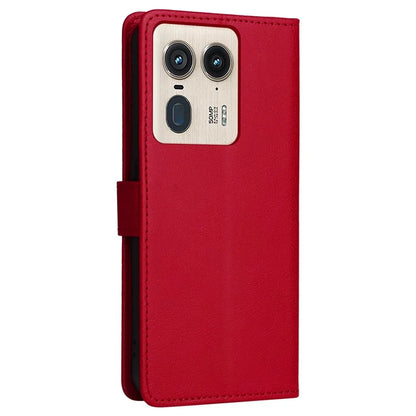 KT Leather Series-2 for Motorola Moto X50 Ultra 5G / Edge 50 Ultra 5G Case Wallet Solid Color Leather Phone Cover