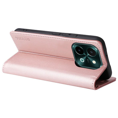 YIKATU YK-001 For vivo Y28 4G Case Card Slot Stand Leather Phone Cover Strong Magnetic