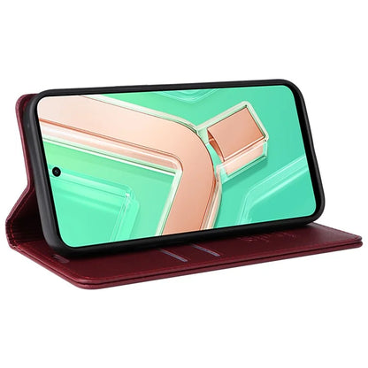 YIKATU YK-001 For vivo Y28 4G Case Card Slot Stand Leather Phone Cover Strong Magnetic