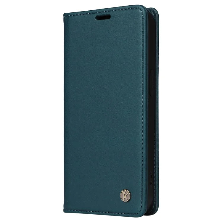 YIKATU YK-001 For Oppo Reno12 Pro 5G (China) / (Global) Case Leather Magnetic Auto-Absorbed Phone Cover