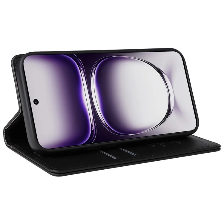 YIKATU YK-001 For Oppo Reno12 Pro 5G (China) / (Global) Case Leather Magnetic Auto-Absorbed Phone Cover