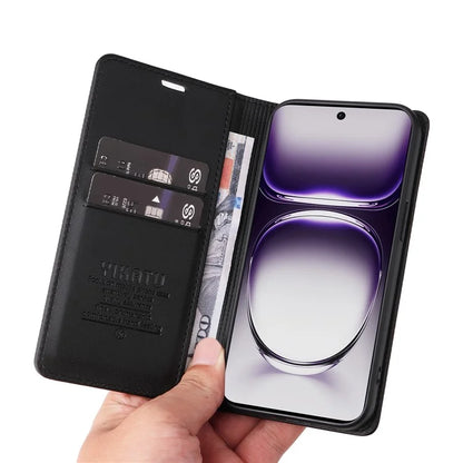 YIKATU YK-001 For Oppo Reno12 Pro 5G (China) / (Global) Case Leather Magnetic Auto-Absorbed Phone Cover