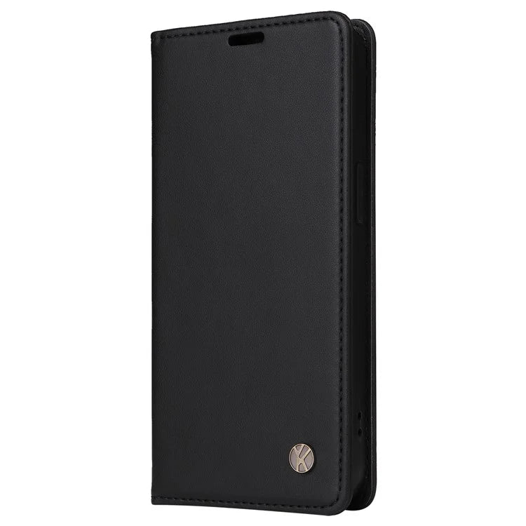 YIKATU YK-001 For Oppo Reno12 Pro 5G (China) / (Global) Case Leather Magnetic Auto-Absorbed Phone Cover