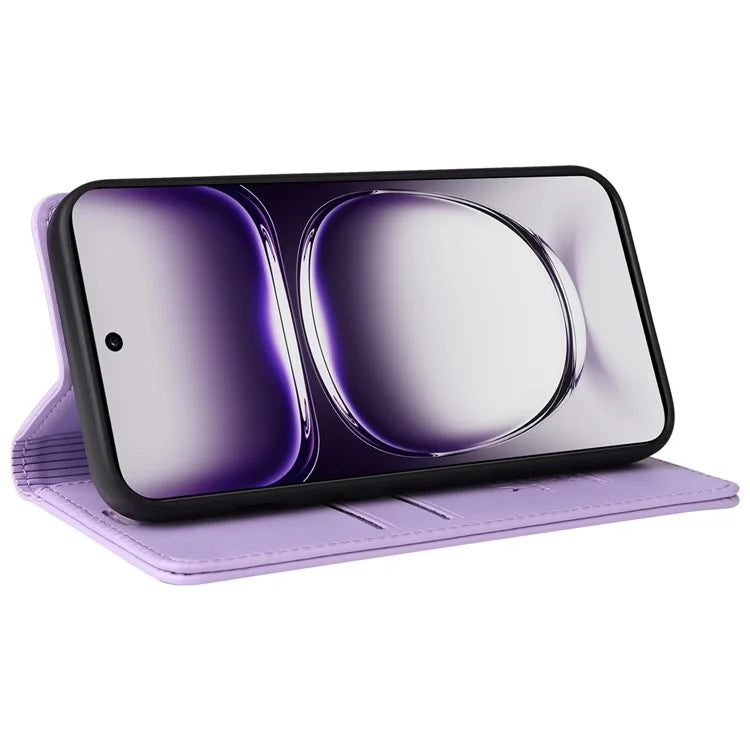 YIKATU YK-001 For Oppo Reno12 Pro 5G (China) / (Global) Case Leather Magnetic Auto-Absorbed Phone Cover