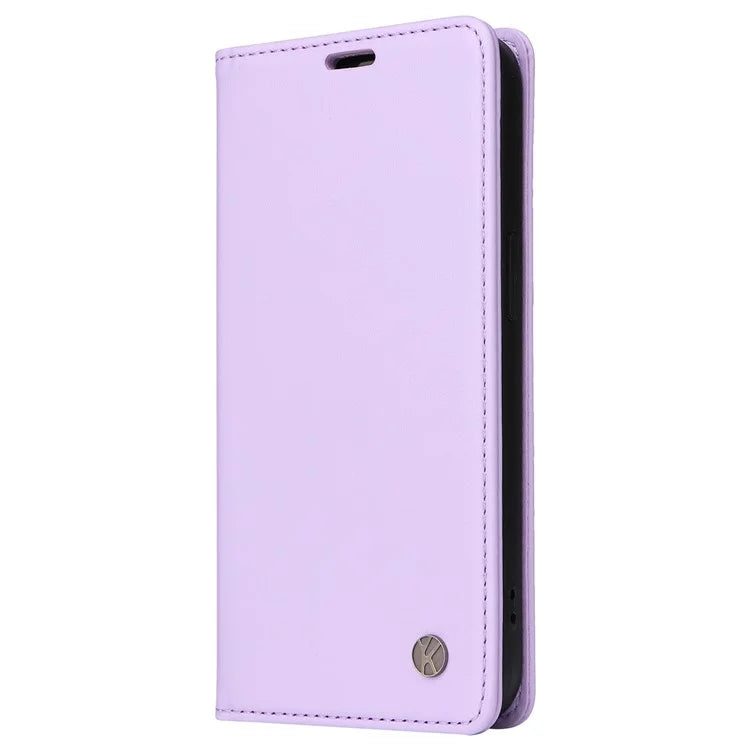 YIKATU YK-001 For Oppo Reno12 Pro 5G (China) / (Global) Case Leather Magnetic Auto-Absorbed Phone Cover