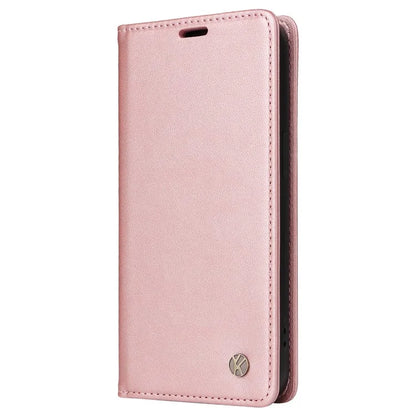 YIKATU YK-001 For Oppo Reno12 Pro 5G (China) / (Global) Case Leather Magnetic Auto-Absorbed Phone Cover