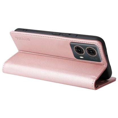 YIKATU YK-001 For Motorola Moto G85 5G / S50 Neo 5G Wallet Case Strong Magnetic Leather Phone Cover