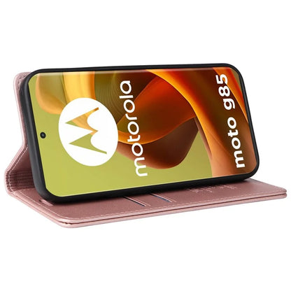 YIKATU YK-001 For Motorola Moto G85 5G / S50 Neo 5G Wallet Case Strong Magnetic Leather Phone Cover