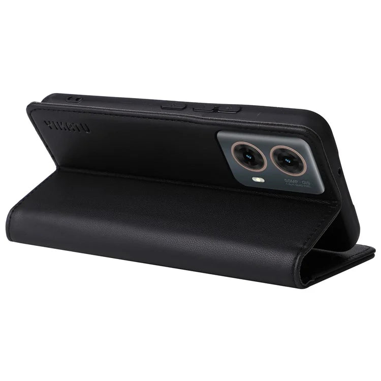 YIKATU YK-001 For Motorola Moto G85 5G / S50 Neo 5G Wallet Case Strong Magnetic Leather Phone Cover