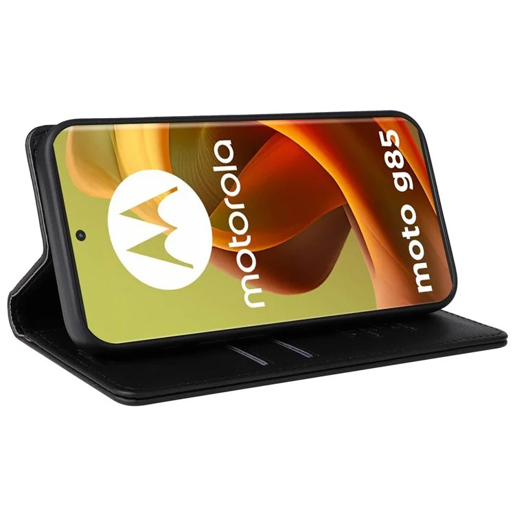 YIKATU YK-001 For Motorola Moto G85 5G / S50 Neo 5G Wallet Case Strong Magnetic Leather Phone Cover