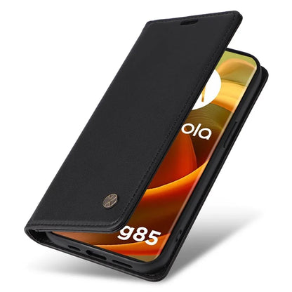YIKATU YK-001 For Motorola Moto G85 5G / S50 Neo 5G Wallet Case Strong Magnetic Leather Phone Cover