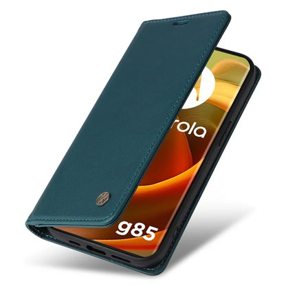 YIKATU YK-001 For Motorola Moto G85 5G / S50 Neo 5G Wallet Case Strong Magnetic Leather Phone Cover