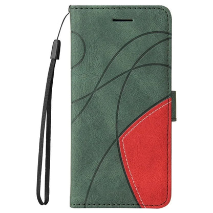 KT Leather Series-1 For Motorola Moto G85 5G / S50 Neo 5G Color Splicing Wallet Case Leather Phone Cover