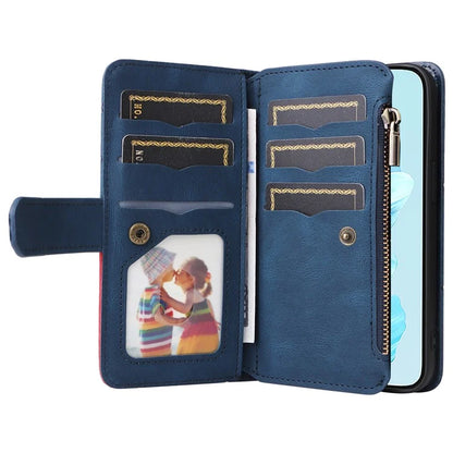 KT Multi-Function Series-5 For Honor 200 Lite Cover PU Leather Dual Color Splicing Cell Phone Case