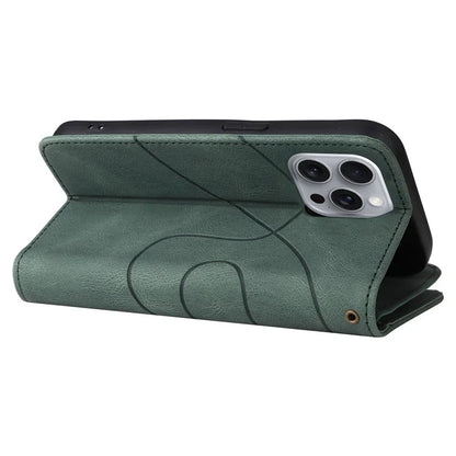 KT Multi-Function Series-5 For iPhone 16 Pro Max Cover PU Leather Dual Color Splicing Wallet Cell Phone Case