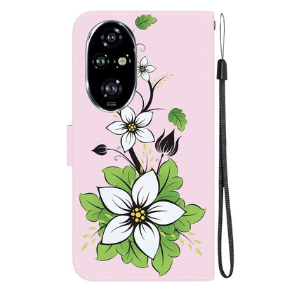 For Honor 200 Pro 5G Stand Case Pattern Print Leather Wallet Phone Cover