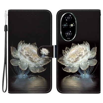 For Honor 200 Pro 5G Stand Case Pattern Print Leather Wallet Phone Cover