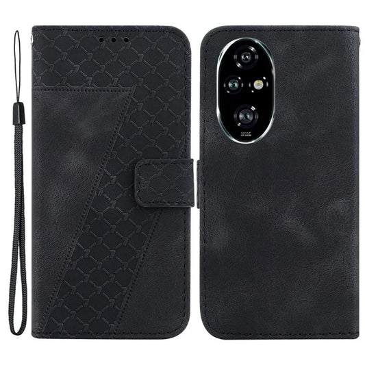 For Honor 200 Pro 5G Stand Case Pattern Imprint Leather Phone Cover with Wallet