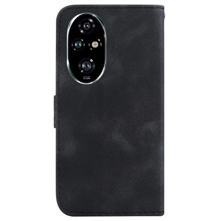 For Honor 200 Pro 5G Stand Case Pattern Imprint Leather Phone Cover with Wallet