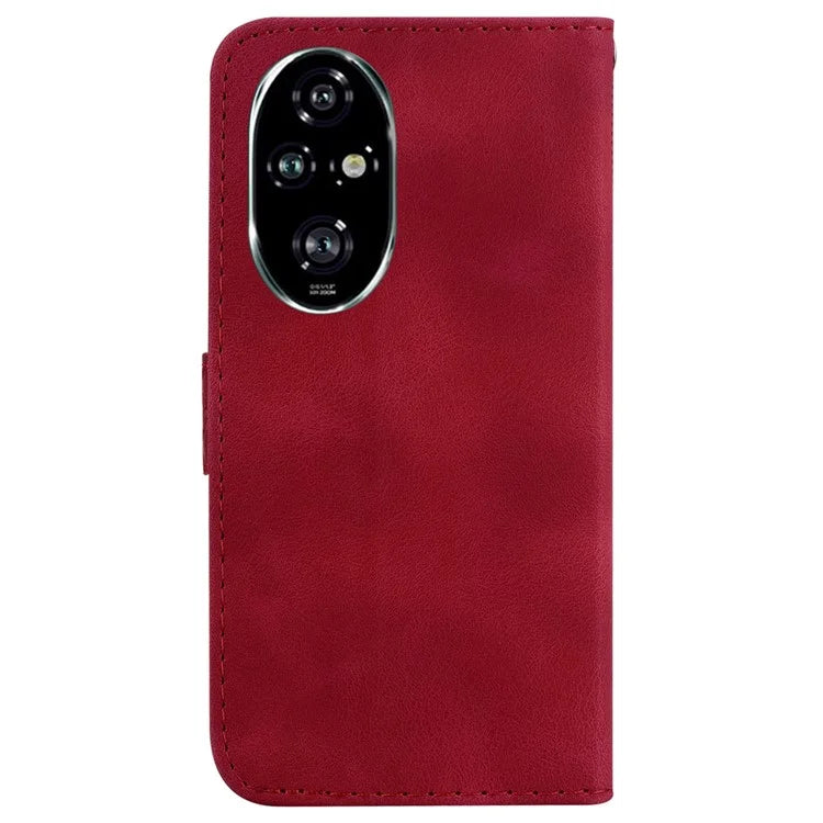 For Honor 200 Pro 5G Stand Case Pattern Imprint Leather Phone Cover with Wallet