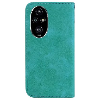 For Honor 200 Pro 5G Stand Case Pattern Imprint Leather Phone Cover with Wallet