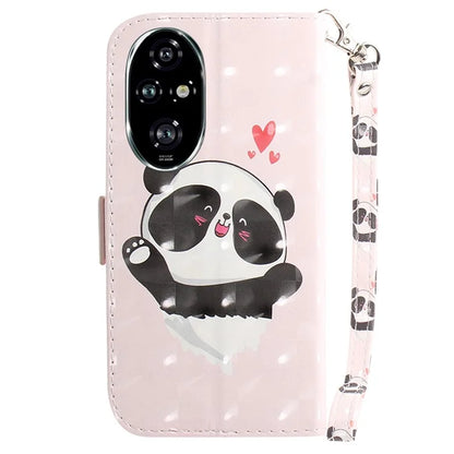 For Honor 200 Pro 5G Case Pattern Print PU Leather Wallet Phone Cover
