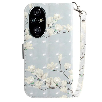 For Honor 200 Pro 5G Case Pattern Print PU Leather Wallet Phone Cover